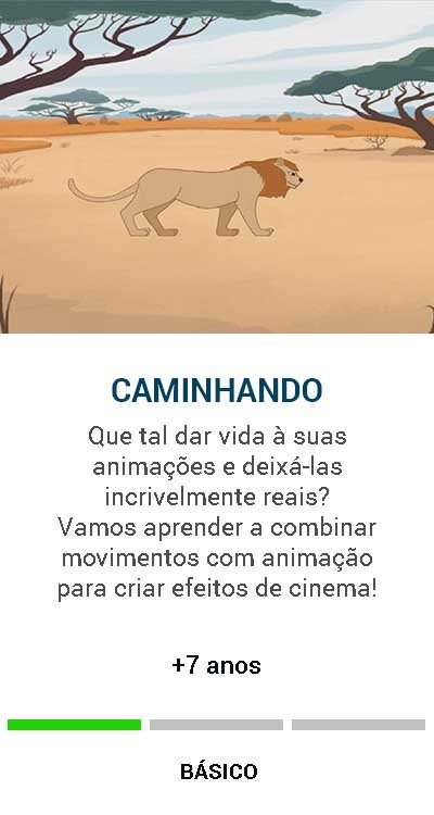 slider caminhando