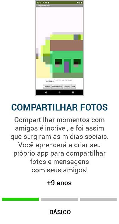 slider compartilhar fotos