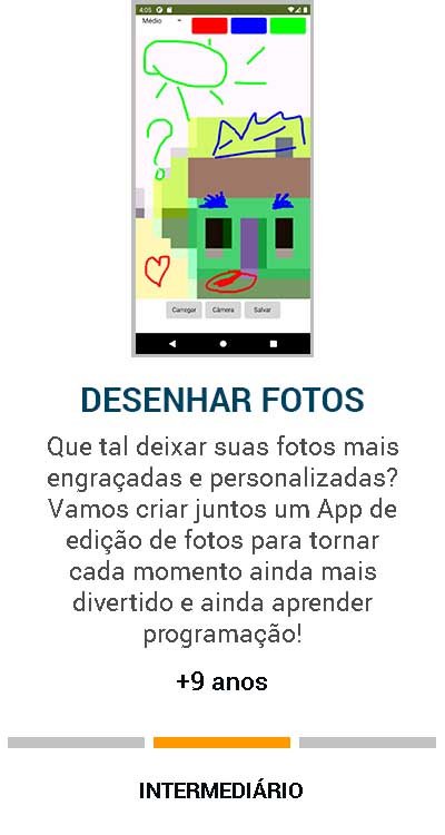 slider desenhar fotos
