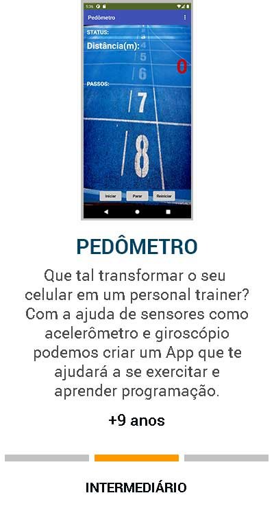 slider pedometro